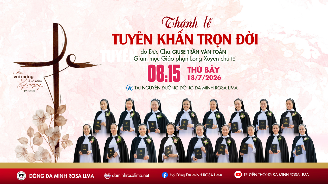 🛑 TRỰC TUYẾN | THÁNH LỄ KHẤN TRỌN ĐỜI - 18/7/2026